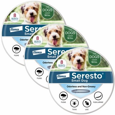 Seresto Flea and Tick Collar for Small Dogs