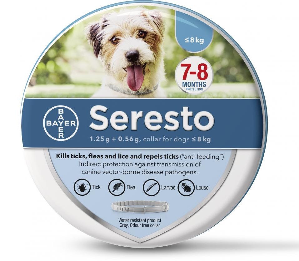 Seresto Small Dog Flea & Tick Collar (Under 18 lbs)